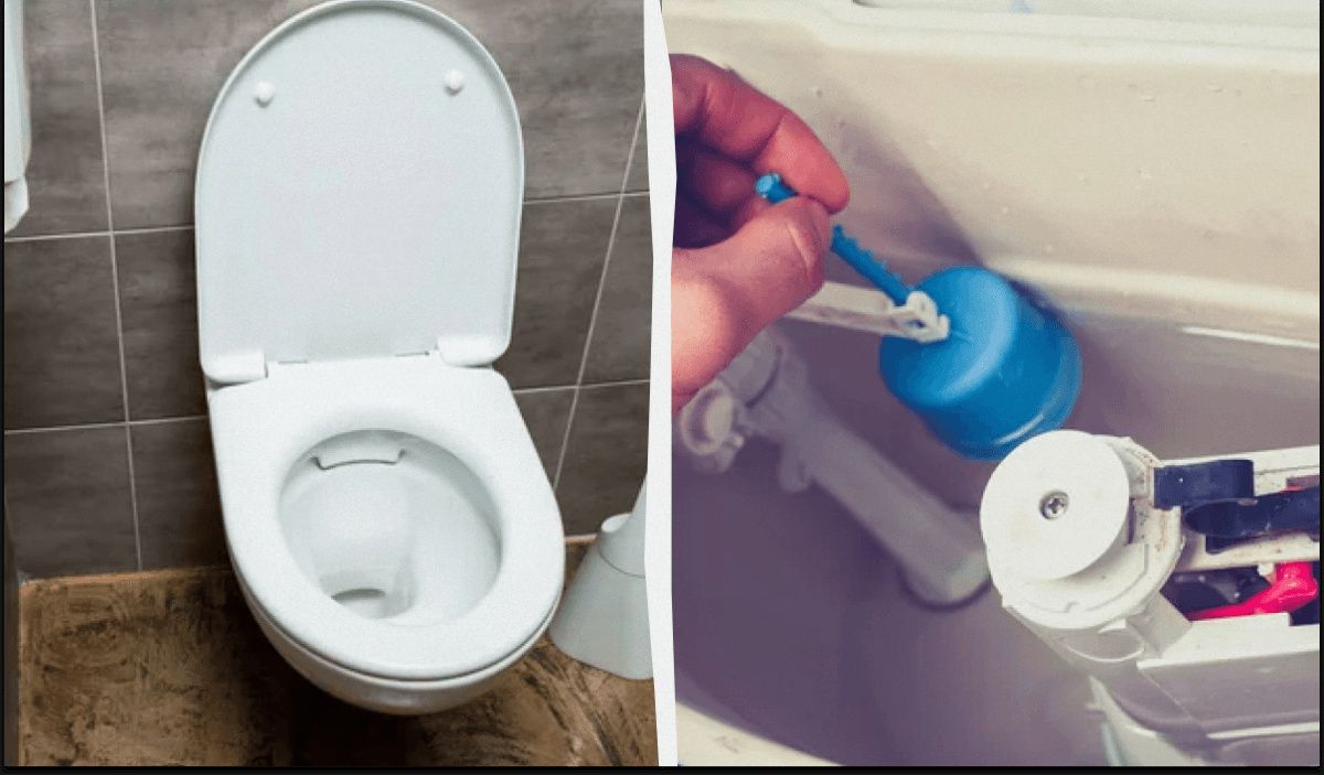 Как быстро исправить течь бачка унитаза без инструментов
