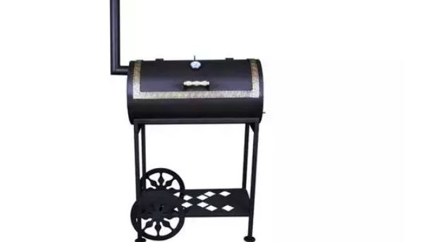 Готовим копченое сало и курицу в гриле-смокере