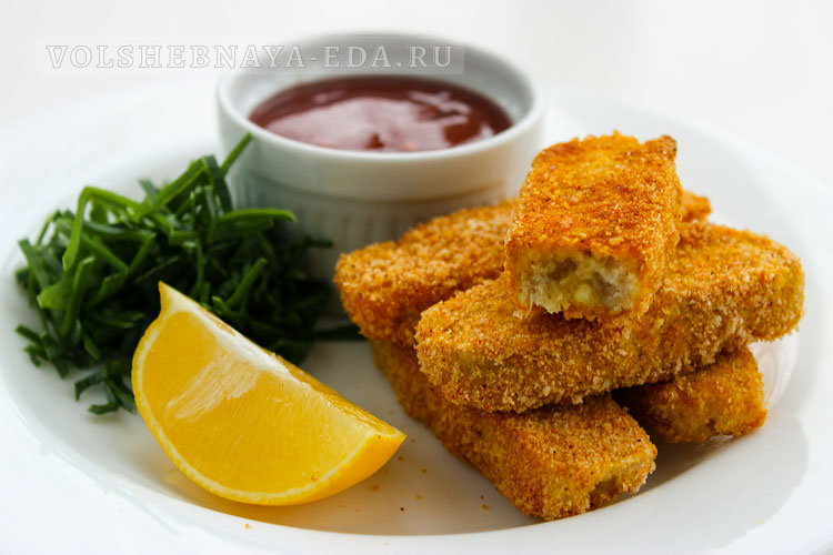 Как легко приготовить хрустящие рыбные палочки