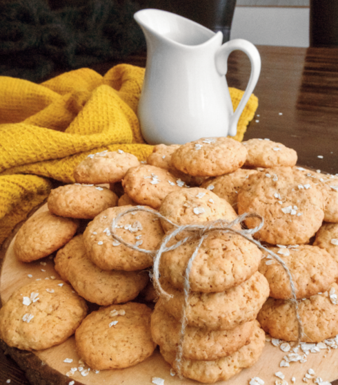 Ароматное яблочное печенье к Яблочному Спасу