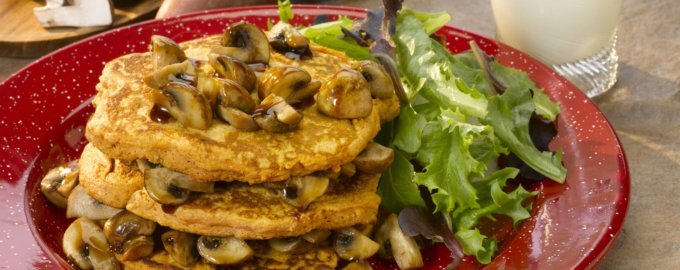 Оладьи с грибами: новый взгляд на классическое блюдо