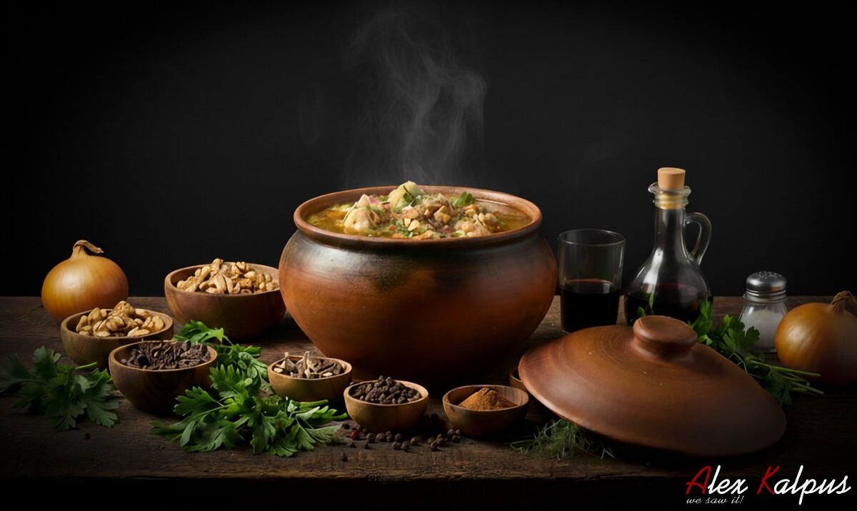 Вкус грузинской кухни: как приготовить суп из курицы по-гурийски