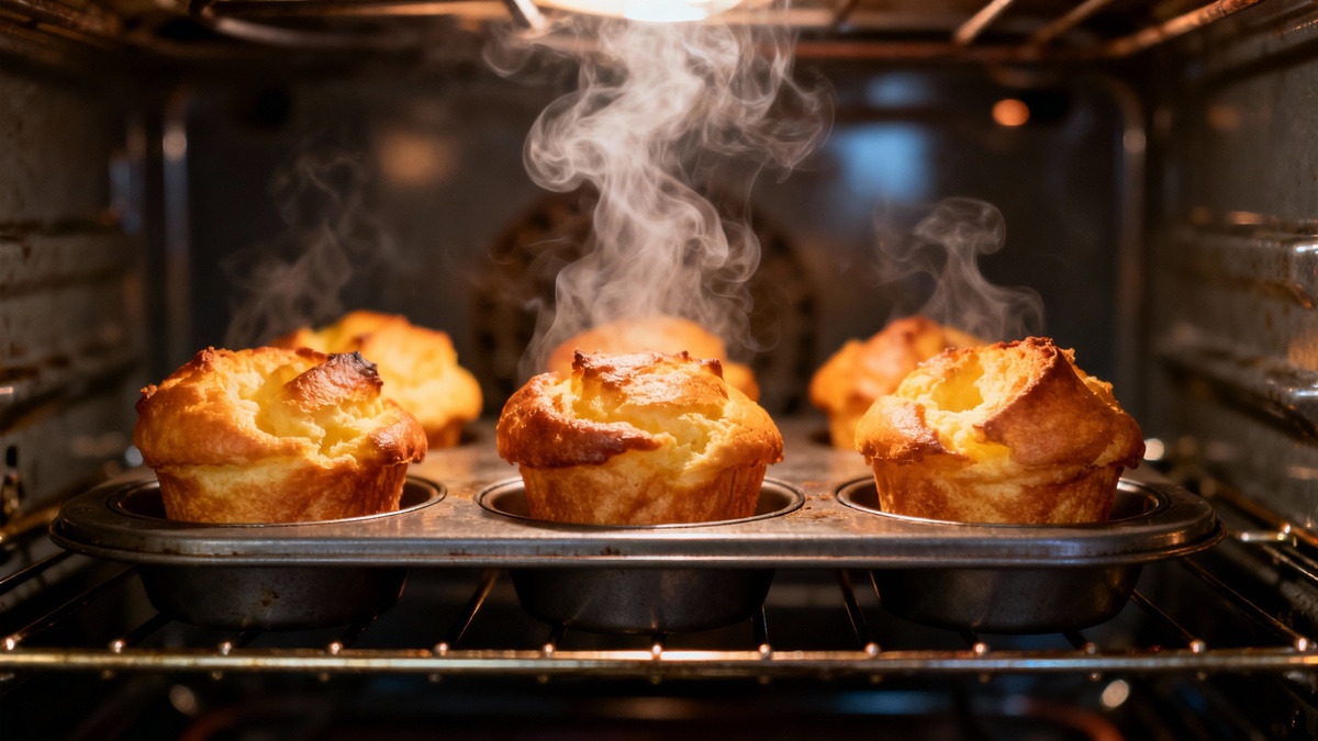 Идеальные поповеры: секреты воздушной выпечки с первого раза