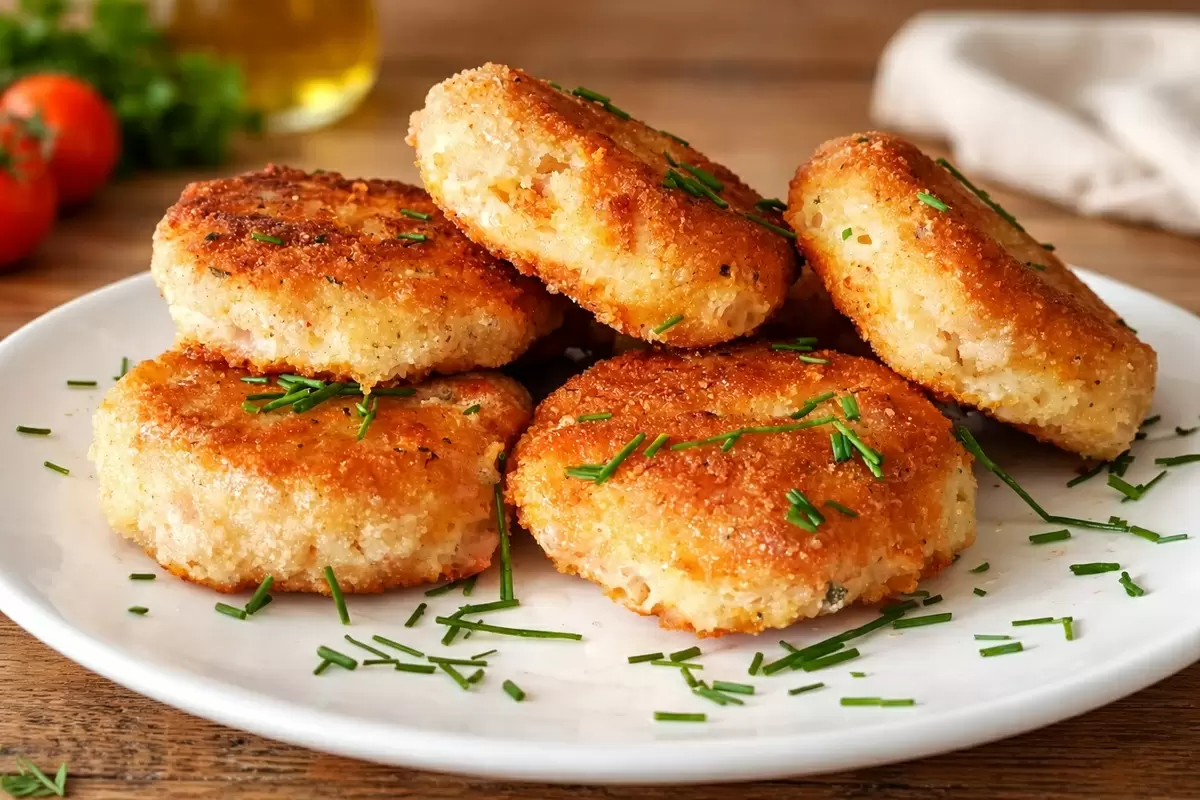 Вкусные сырные котлеты с сосисками для быстрого ужина