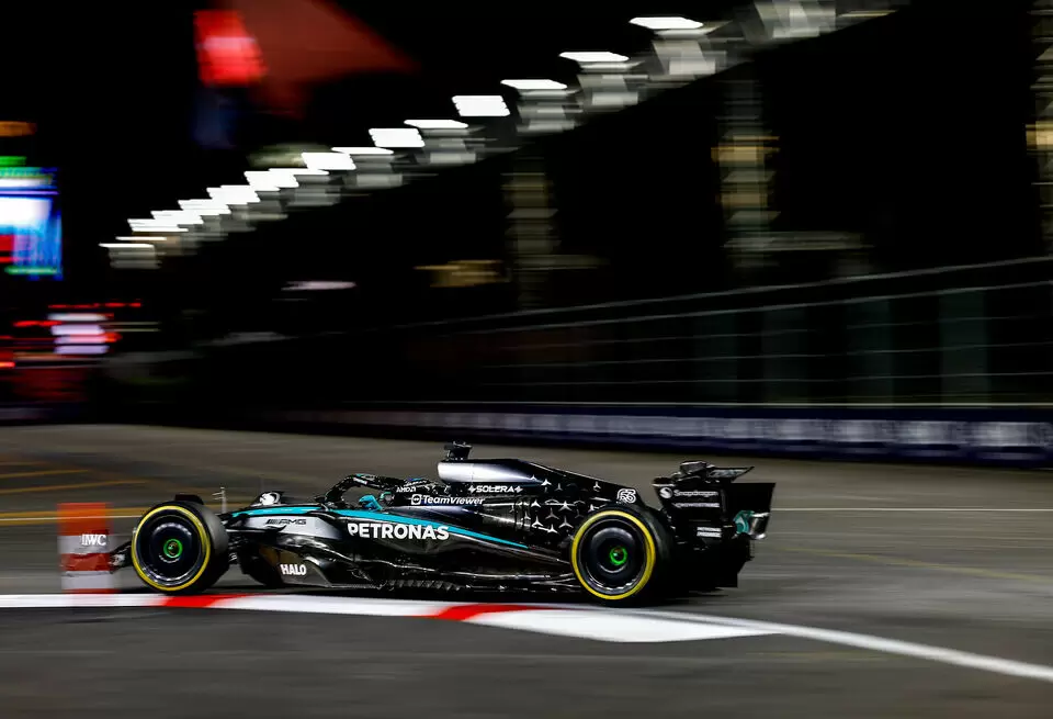 Джордж Рассел: о борьбе за подиум и сложности гонки в Лас-Вегасе