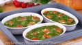 Вкусный и насыщенный омлет со шпинатом и томатами черри