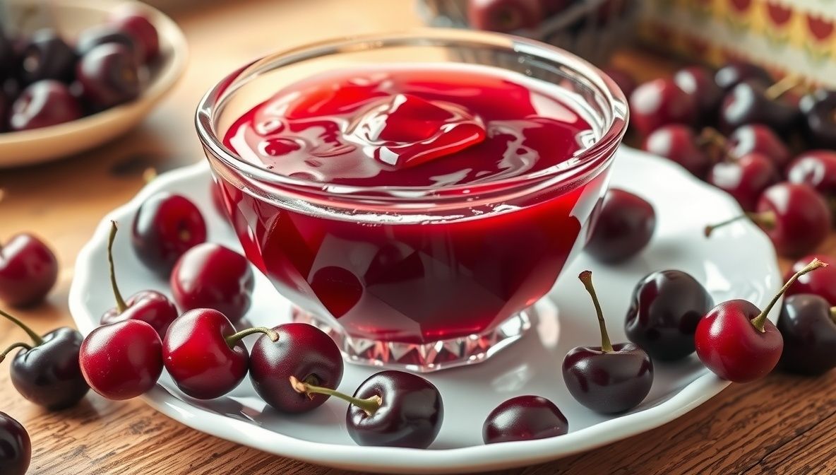 Как сделать нежное вишневое желе: секреты и советы