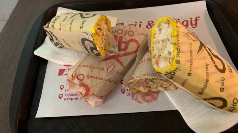 Шаверма признана королевой меню на маршруте Москва—Санкт-Петербург