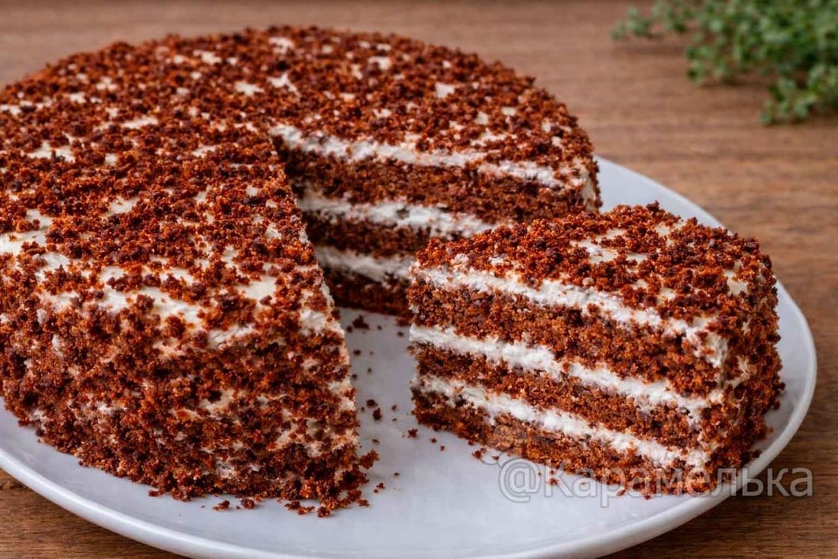 Торт «Чёрный принц»: Вкус детства на вашей кухне